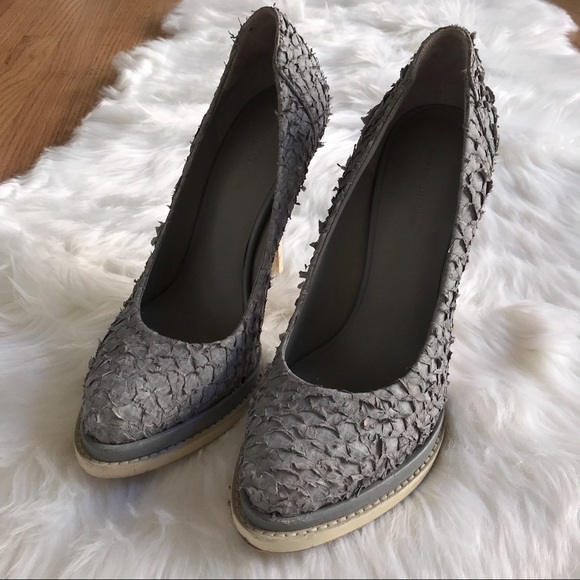Alexander Wang Shoes - ⚡️HP⚡️Alexander Wang • Aida Grey Platform Heels